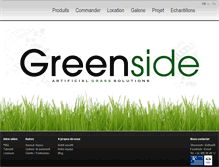 Tablet Screenshot of green-side.be
